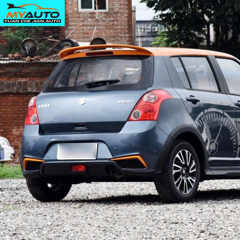 Suzuki Swift 06-16 Heckspoiler: ABS, Kein Bohren, Aerodynamisches Design, Lackiert.