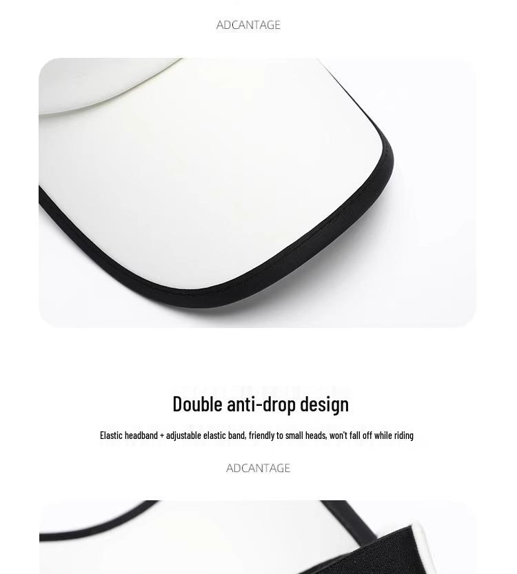 Women's Summer 2023 UV-Resistant Ice Silk Sunshade Topless Hat