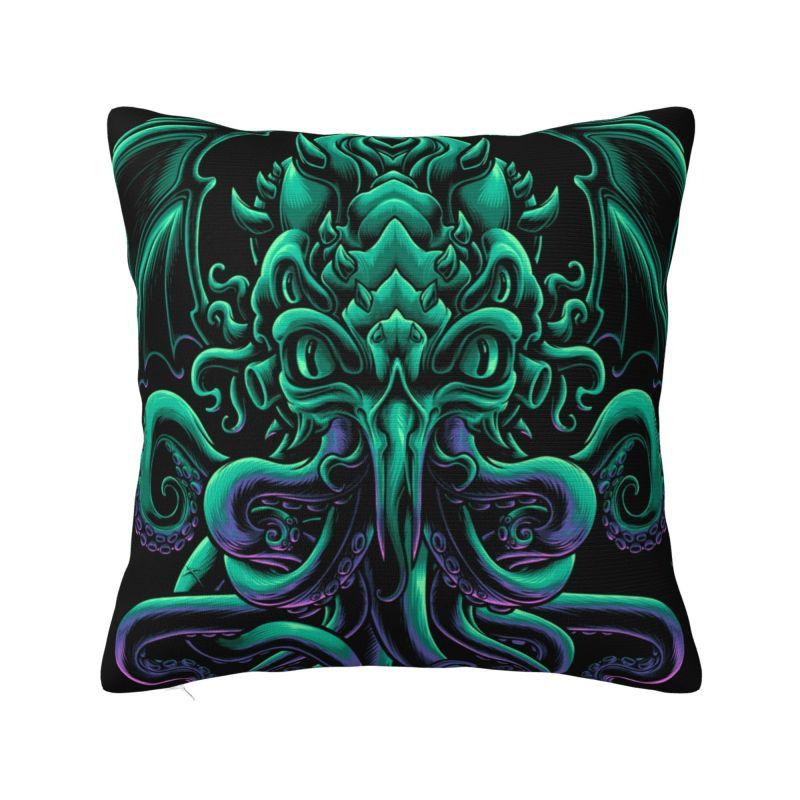 Custom Cthulhu Nordic Cool HP Lovecraft Cushion Cover Polyester The Old God of Rlyeh Pillow Case Home Decor