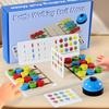 Sorting Wooden Fruit Board Game For Kids With Interactive Dual Challenge Player