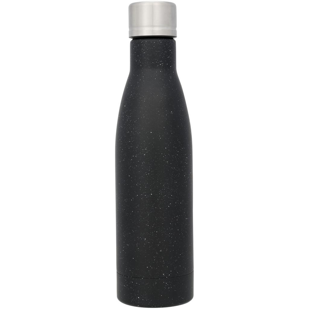 Speckled Copper Insulated Bottle, 500 Ml "Vasa" Deep Black