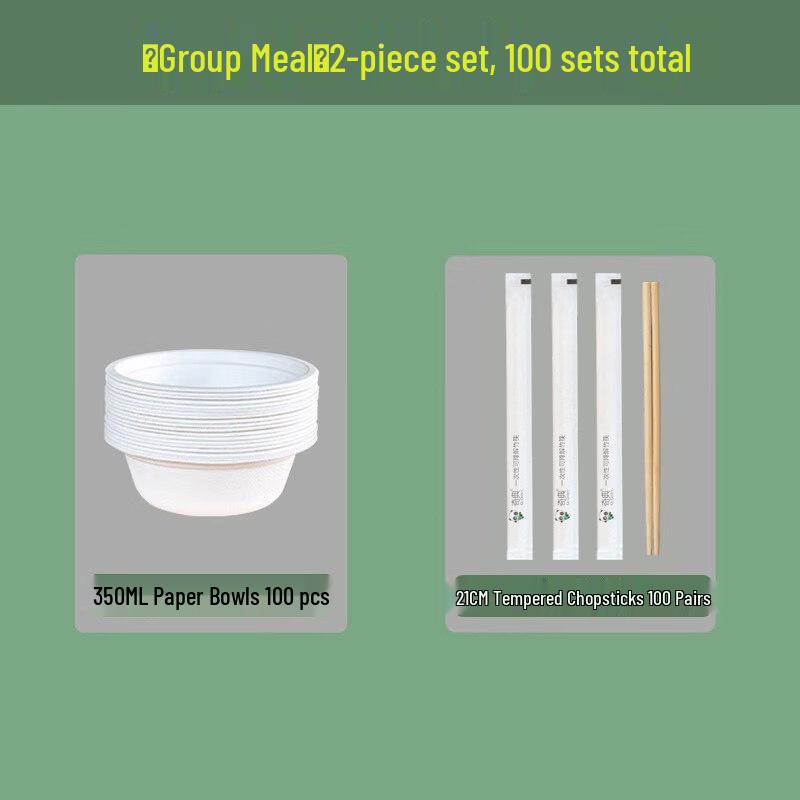 ZISIZ Disposable Aluminum Foil Dinnerware Set