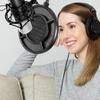Double Layer Studio Microphone Pop Filter Flexible Wind Screen Sound Filter Shield for Broadcast Podcast Recording