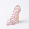 Luxury Velvet Ring Display Stand High-heeled Shoes Jewelry Rack Stand Display  Jewelry Store