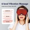 Electric Steam Eye Mask with 3D Massage Constant Temperature Hot Compress Smart Timer Sleep Shading Feature for Eye Fatigue Reli