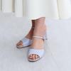 Leather Heel Lavender 230 HIMIKO/Himiko/Quilted Sandals/641230