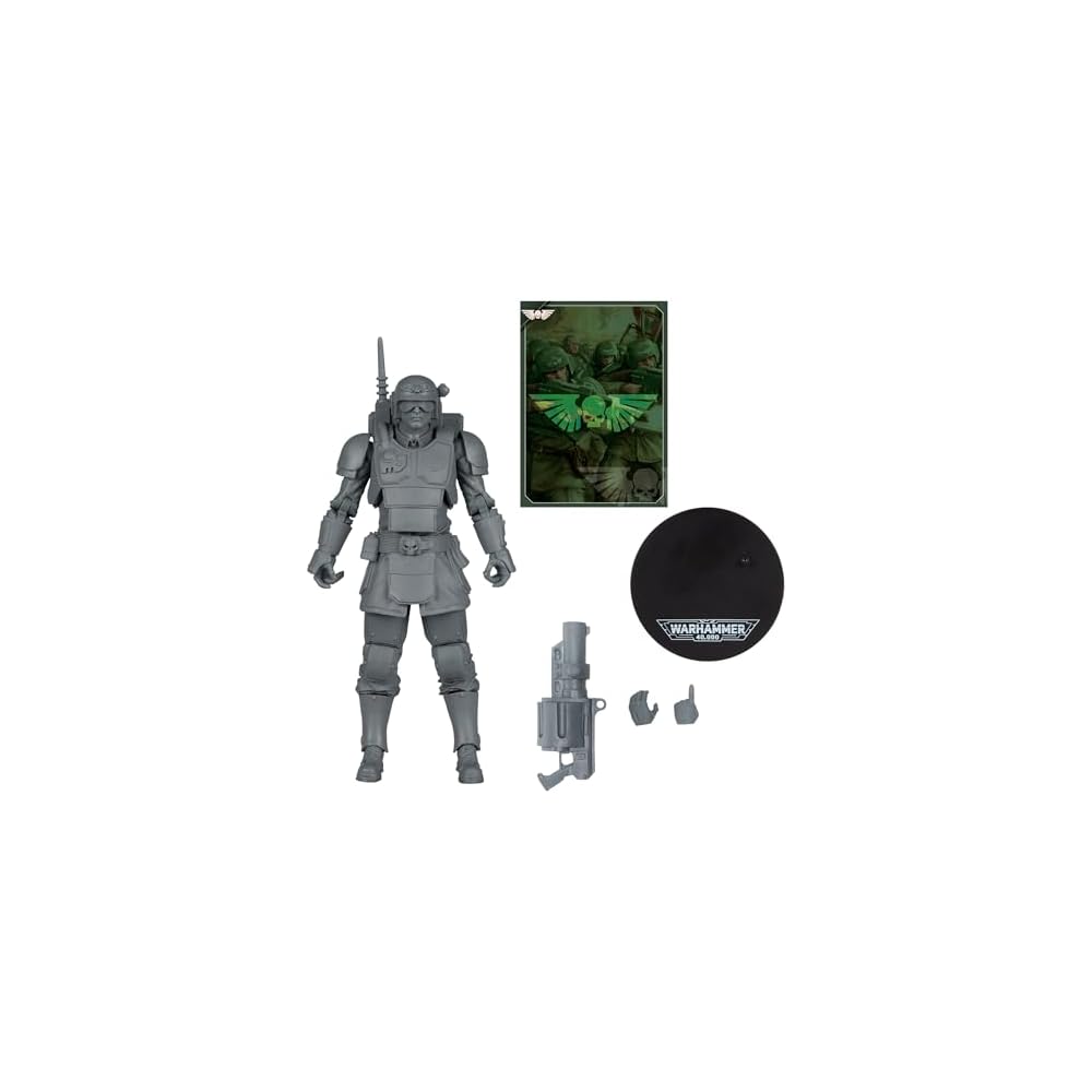 McFarlane Toys Warhammer 40,000 Cadian Shock Trooper Artist Proof 7-Inch Action Figure