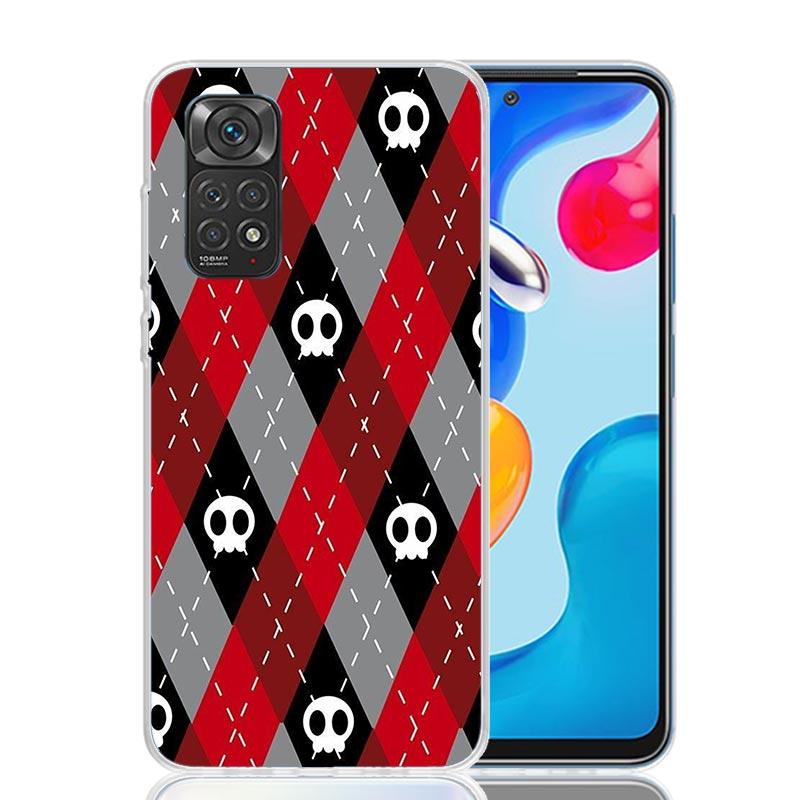 Comics Emily The Strange Phone Case For Xiaomi Redmi Note 13 14 15 Pro Plus 12S 12 14S 11S 11E 10 10S 11 11T 5G 4G Cover Coque R
