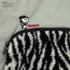 8411 Snoopy Boa Small Tote Bag IP Pochette Boa Peanuts 9S [Rootote] (03 Gray)