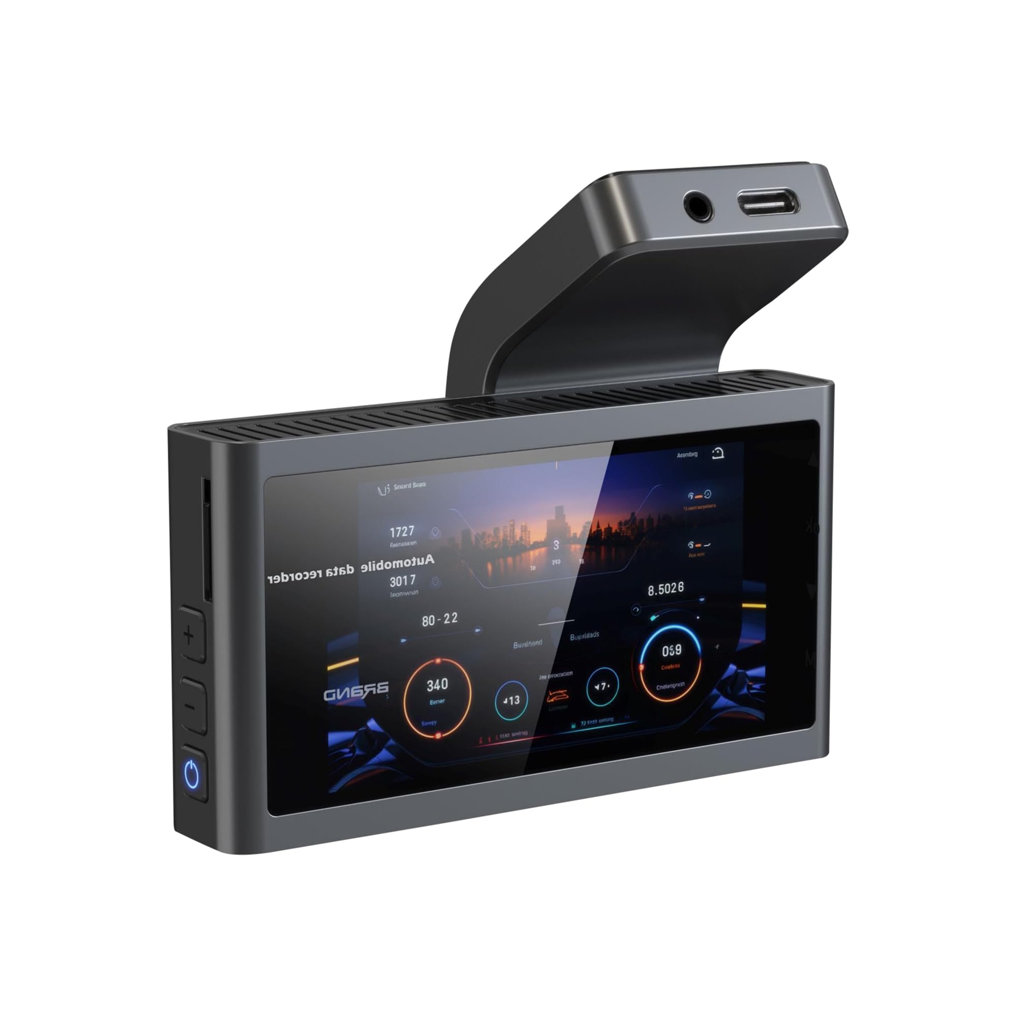 

SZWYM Видеорегистратор, Передняя и задняя камера, 2160P, 3-дюймовый, Недавно разработанный в 2025 году, Приложение, Оборудован