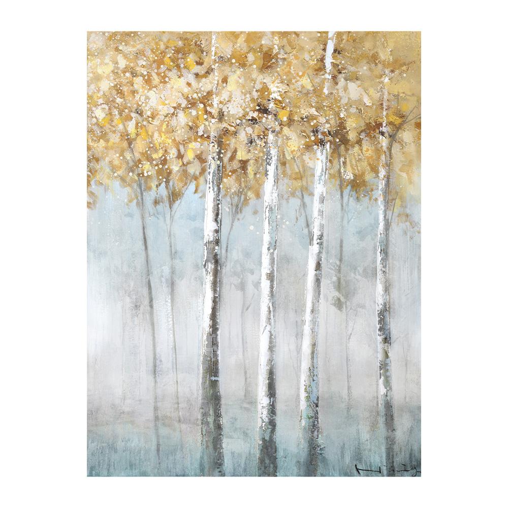 Abstract Tree Wall Art Canvas Painting Forest Posters and Prints Wall Pictures for Living Room Home Decor
