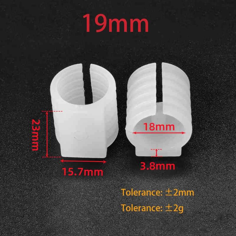 U-Shaped Pipe ClampsPlastic Furniture Foot Pads Table Leg Covers Chair Pads Anti Slip Floor Protection Covers Pipe Caps