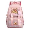 3 Piece School Backpack Set for Students Large Capacity Oxford Cloth Schoolbag with Shoulder Strap and Pencil Case