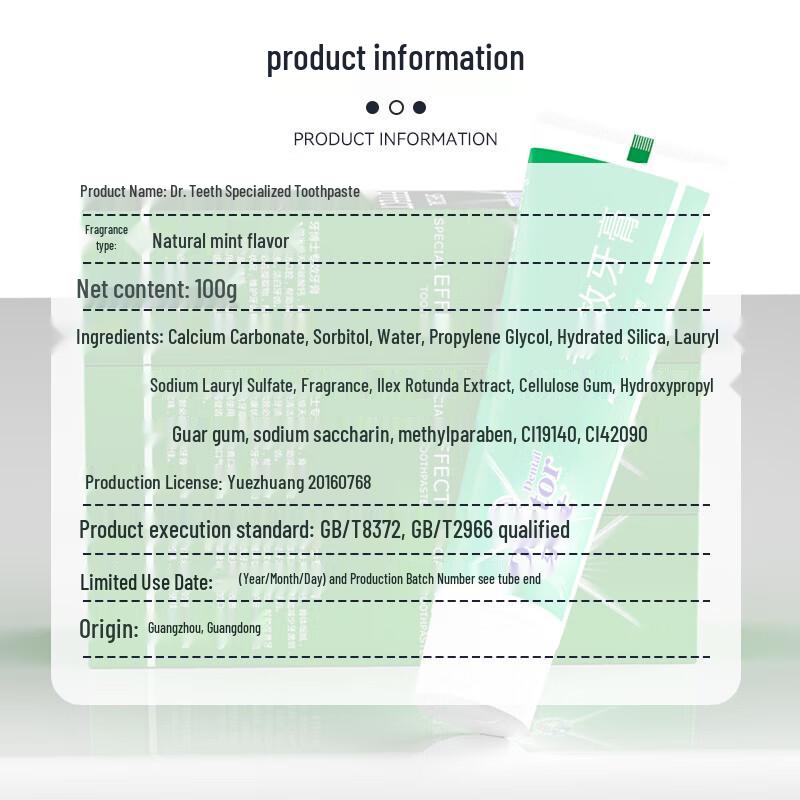 Dr. Dental Herbal Toothpaste