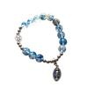 Adjustable Crosses Charm Beads Bracelets Fashionable Religious Jewelry for Men and Women