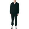 Fila Knitted Sweatpants Unisex Black Moderate Cuffed Pants FS2FPE3102X-BLK