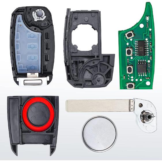 Flip Remote Key Fob for Kia Optima 2016 2017 2018 2019 2020 FCC ID: SY5JFRGE04 P/N: 95430-D4010 4 Buttons 434Mhz Keyless Entry Car Control