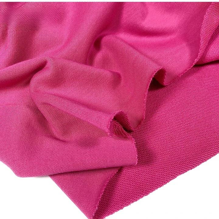 Wide 180cm French Terry Loop Cotton Knitted Fabric Abrasion-Resistant Sweatshirt Sweater Suit Sports Casual Wear Comfortable