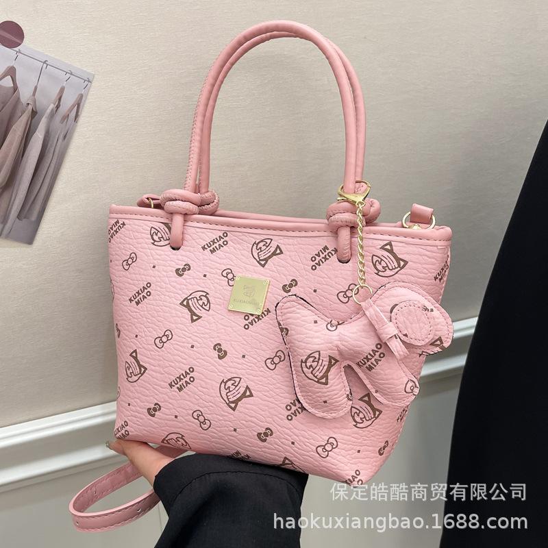 Premium Handtasche Damentasche 2025 neue trendige Mode Umhängetasche Pendler Messenger Eimerbeutel