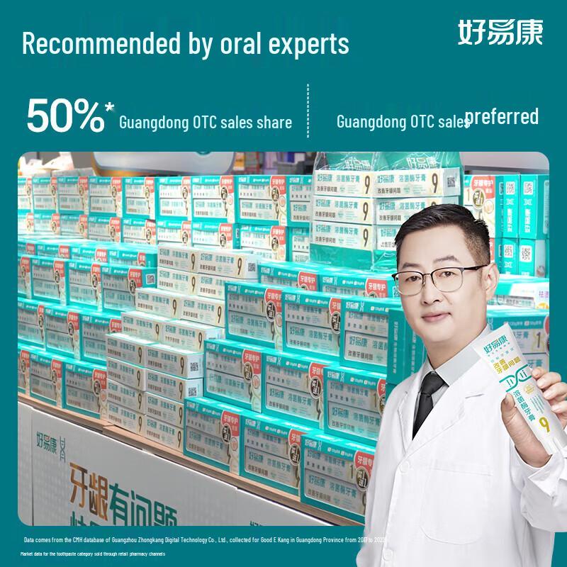 Haoyikang Lysozyme Toothpaste for Gum Health