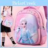Cute Cartoon Nylon Backpack For Kids With Spinal Protection And Load Reduction Design