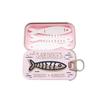 Sardine Tin Jewelry Box 3D Printed Easy Open Durable Small Jewelry Organizer for Rings Earrings Perfect for Dresser Decor