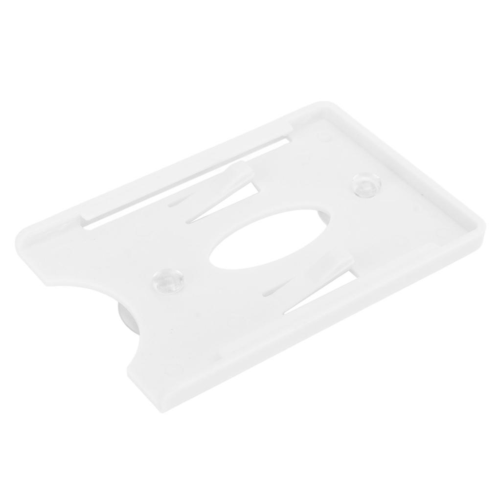 5 Pcs IC Card Holder Windshield Card Display Sleeve for Community Personnel Vehicle Management with Suction Cup