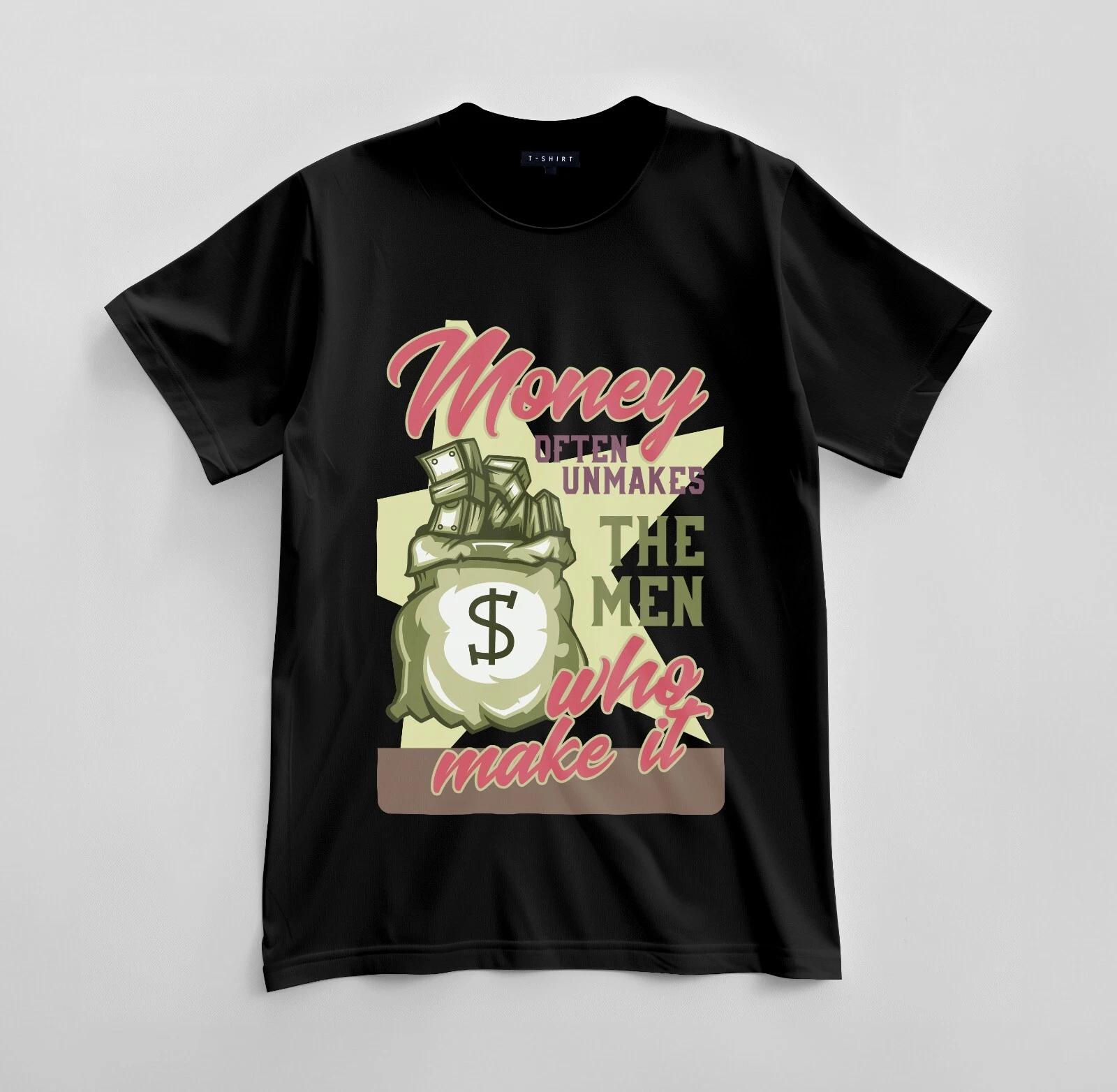

Custom The Cost of Wealth Graphic T-shirt Design Unisex Jersey Short Sleeve Tee 4XL