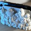 For Switchs Holder Base Cute Ghost Game Console Storage Rack Bracket Portable Charger Dock Screen Support Stand