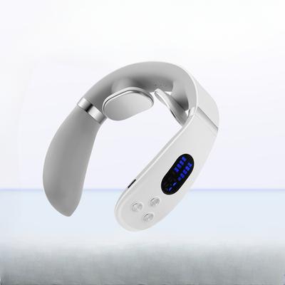 Maseur Cervical Microcurent Puls Vibrație Frământare Compresă Caldă Fizioterapie Maseur Inteligent pentru Gât