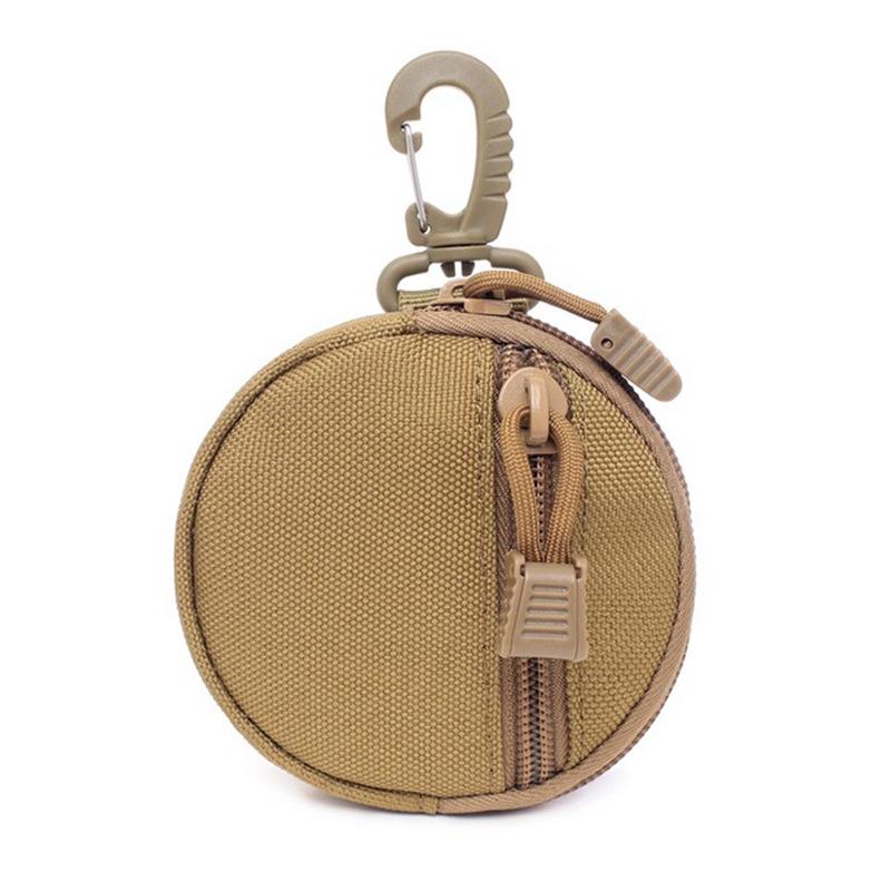 

Tactical MOLLE Waist-Hanging Coin & Key Pouch 10x10x2 cm