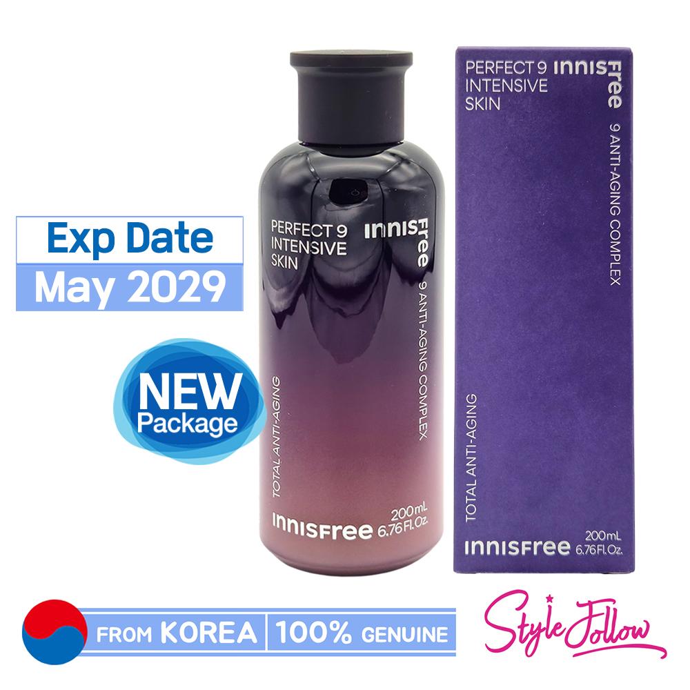 [INNISFREE] Perfect 9 Интенсивная кожа 200мл 1pc + Sample Gifts