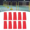 Acogedor Tennis Court Marker Kit, Durable Court Line Marker Kit for Pickleball and Basketball Courts (Red)