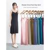 Thin Bra-Free Sleeping Dress Loose Modal Mid-Length Sling Dress Plus Size Slimming Outside Wear Lined Bottoming Skirt
