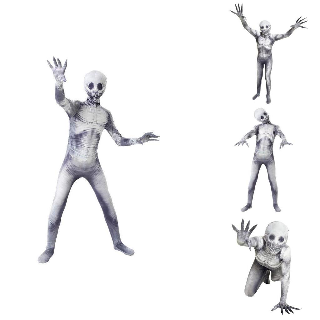 El Disfraz Morphsuit de The Rake Para Niños Y Adultos Perfecto Para Fiestas de Halloween Y Asustar Amigos