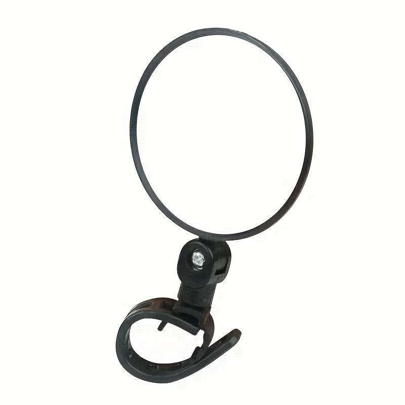 Adjustable 360° Wide-Angle Bicycle Mirror Ergonomic Handlebar Mount, Durable Acrylic Convex Lens for Mountain & Road Bikes, Bike Mirror