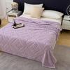 Double-Sided Velvet Cloud Mink Flannel Jacquard Blanket - Multifunctional Throw Gift.