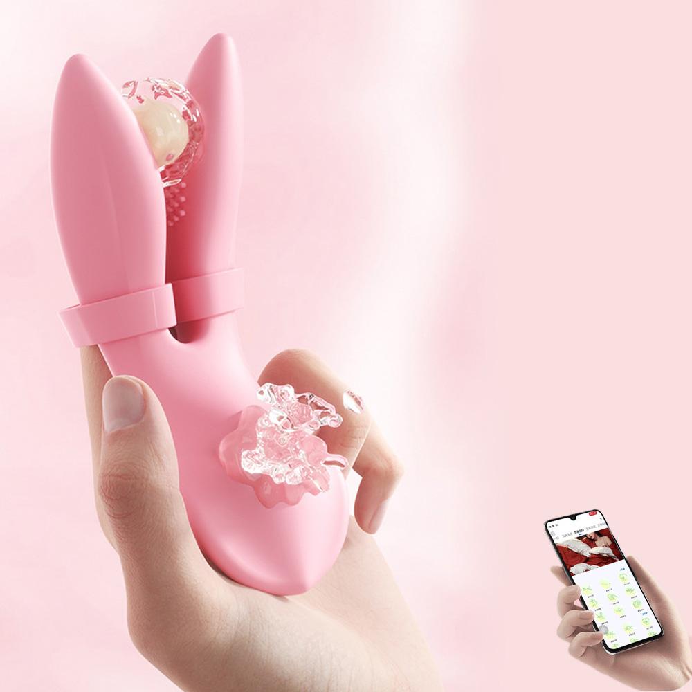 Clitoral G Spot Finger Vibrator Adult Sex Toys 10 Speed Clit Nipple Massager Stimulator Female Masturbation Sex Toys for Couples