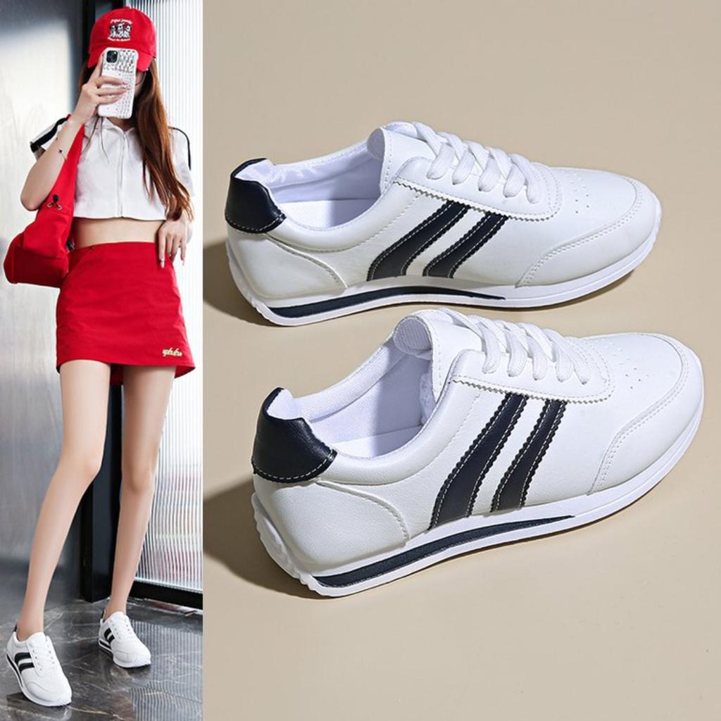 Summer, Soft Soled Shoes, Versatile, Lace Up, Casual Shoes, Sports Shoes, Running Shoes, Women's Shoes