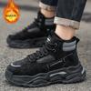Boots winter new velvet warm thickened outdoor cold-proof leisure sports cotton shoes