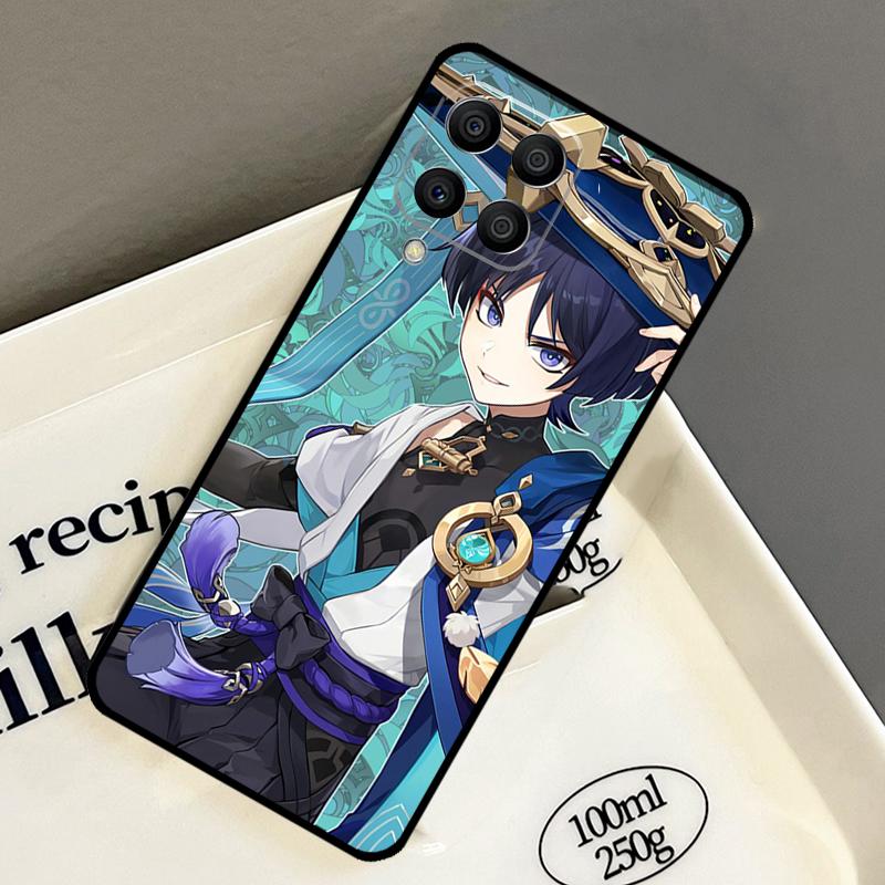 Genshin Impact Wanderer Case For Samsung Galaxy M33 M53 M13 M15 M35 M55 M32 M16 M36 M56 M54 M20 M52 M34 M14 M11 M31