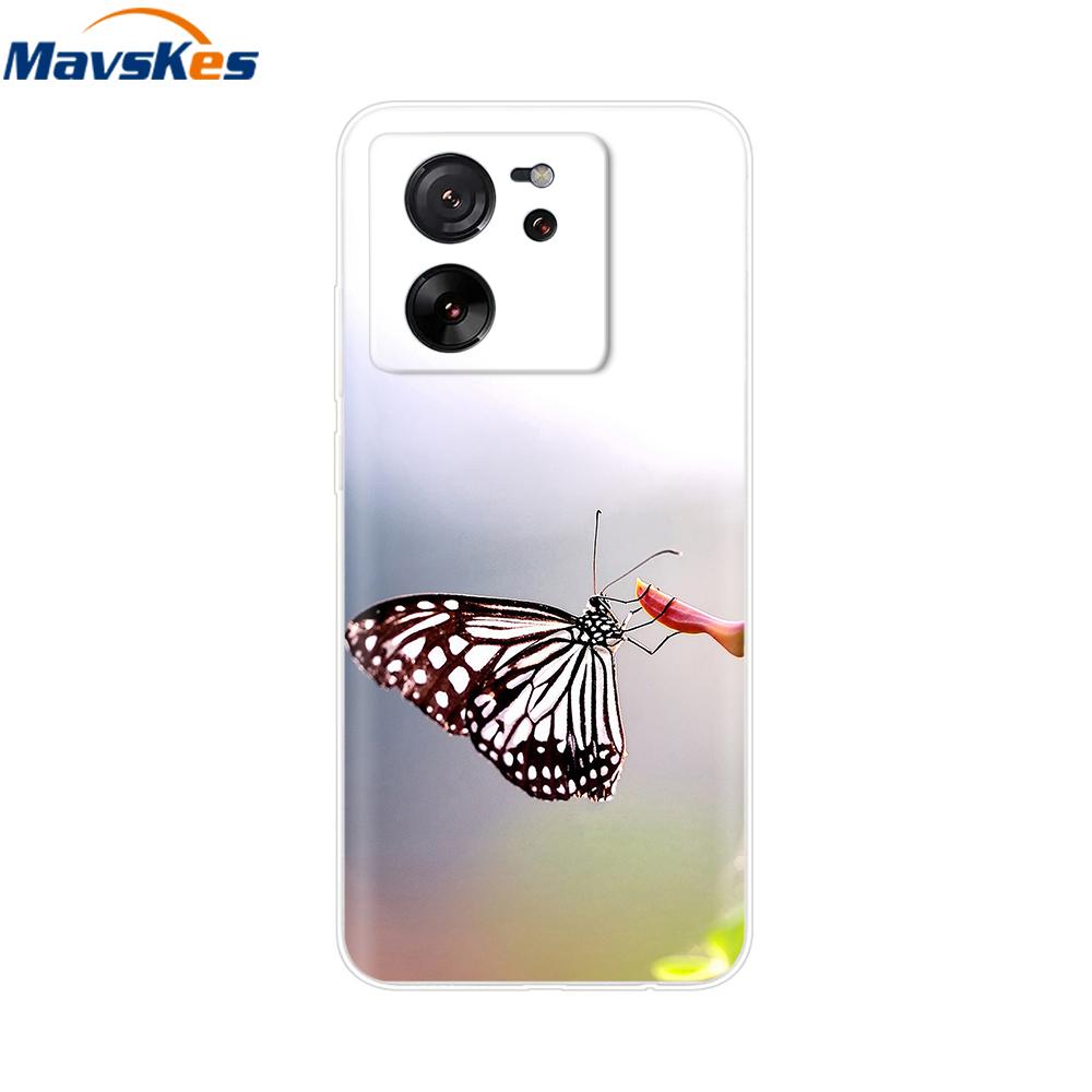 For Xiaomi 13T Pro 5G Case 13T 13 Soft Clear Silicone Bumper Phone Back Cover for Xiaomi 13 Lite 13T Pro Mi13T Shockproof Cases