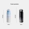LINGCHEN Insulated Sports Water Bottle with Straw