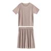Children's Summer Loose Casual Round Neck Shirt Short Sleeve Shorts Pajamas Set