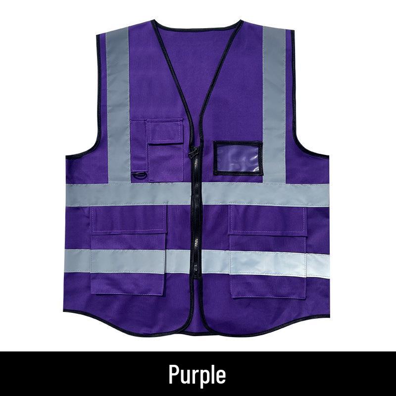 Rui Chuang Multi-Pocket Reflective Safety Vest for Construction and Transportation