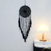 Bohemian Feather Wall Decor - Handcrafted Macrame Hanging for Home, Nursery or Office