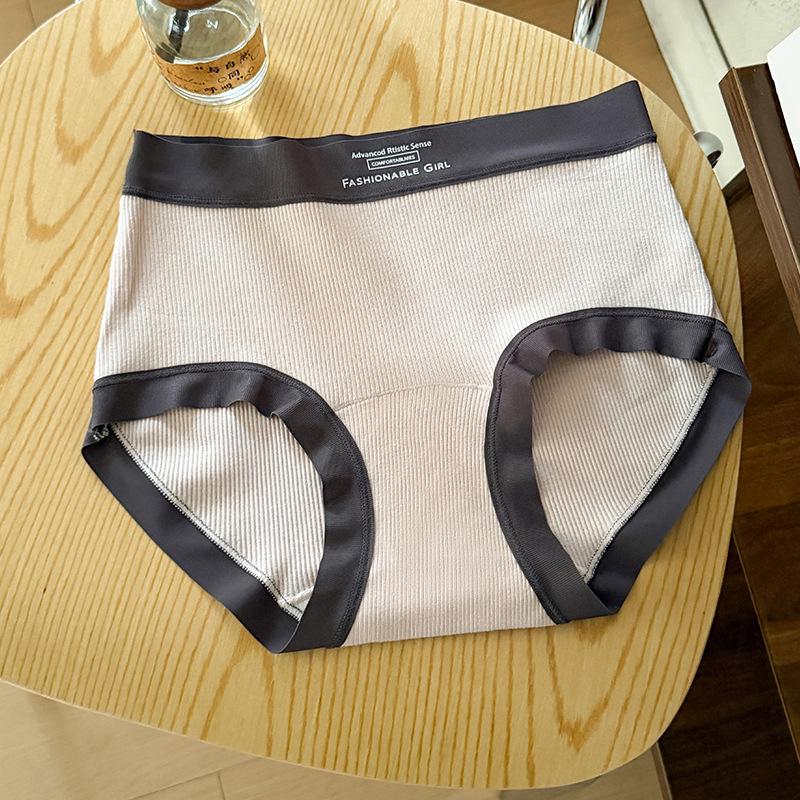 

Women s Mid-Waist Retro Pure Cotton Breathable Briefs - Comfortable & Skin-Friendly M (75-95 jin)