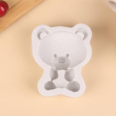 3D Ayı Silikon Kalıp Fondant Çikolata Şeker Jöle Kalıbı Kendin Yap Kil Model Kek Dekorasyon Aletleri Mutfak Aksesuarları Pişirme Gereçleri