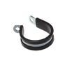 10Pcs Durable Useful Metal Hardware Cable Fasteners Rubber Lined P Clips Wiring Hose Clamp Pipe Mounting Fix