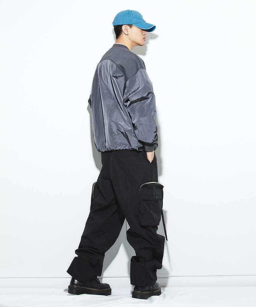Millimillieon Basalt Big Pocket Cargo Pants B04-Black